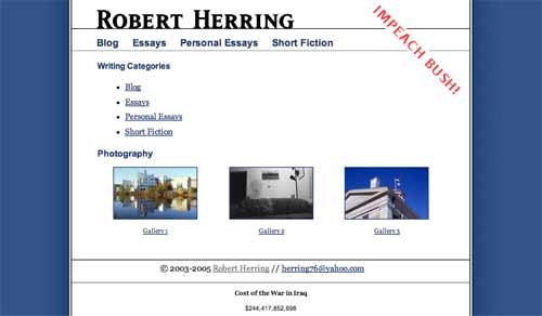 Robert Herring, Writer