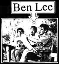 Ben Lee gets interviewed