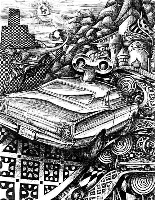 Hot Rod Landscape