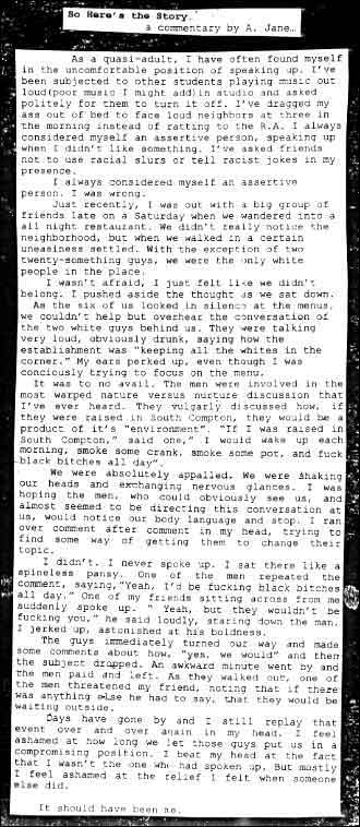 So Here's the Story