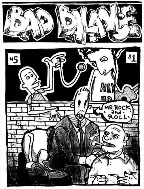 Issue 5 Cover - Mr. Rock and Roll