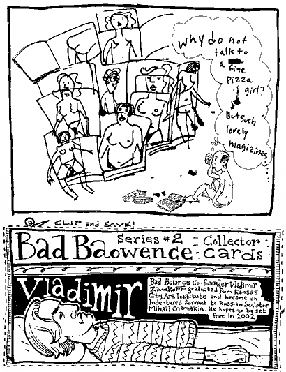 Adult Magazines / Vlad Collector Card